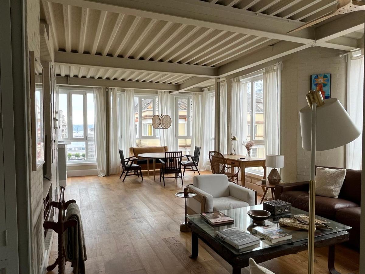Espectacular Apartamento En El Centro De La Ciudad A Coruña Kültér fotó