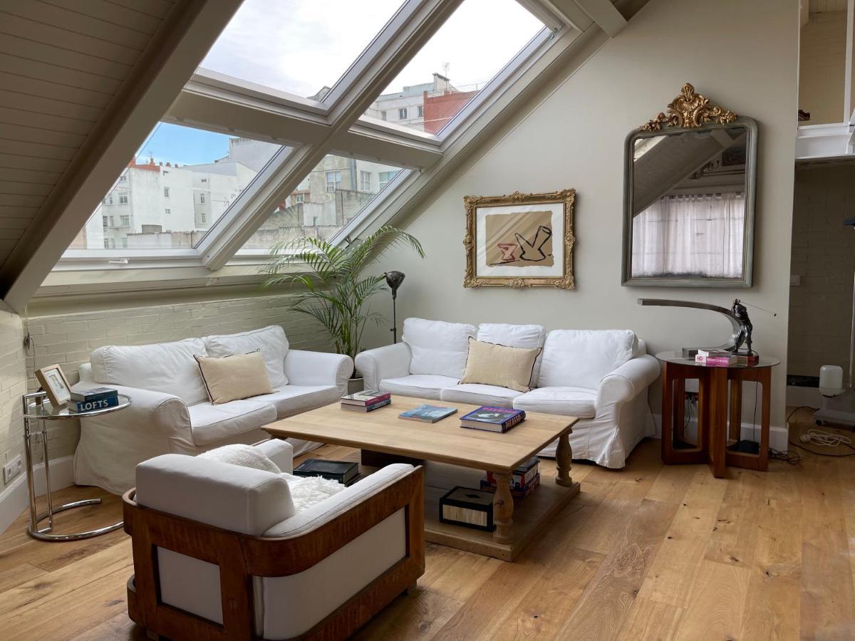 Espectacular Apartamento En El Centro De La Ciudad A Coruña Kültér fotó