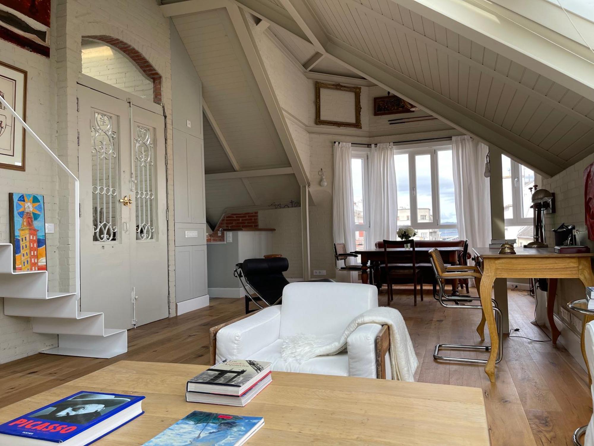 Espectacular Apartamento En El Centro De La Ciudad A Coruña Kültér fotó
