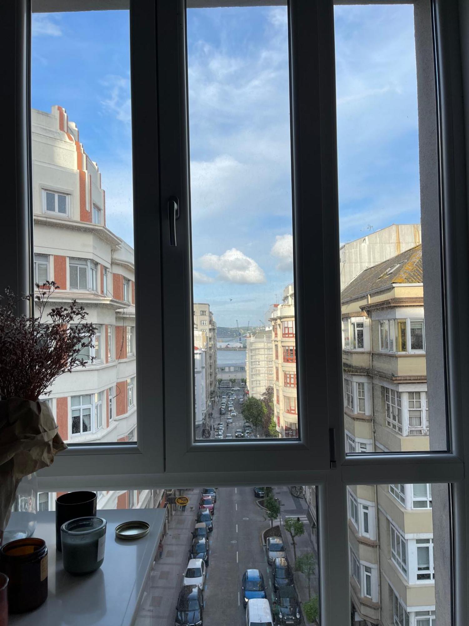 Espectacular Apartamento En El Centro De La Ciudad A Coruña Kültér fotó